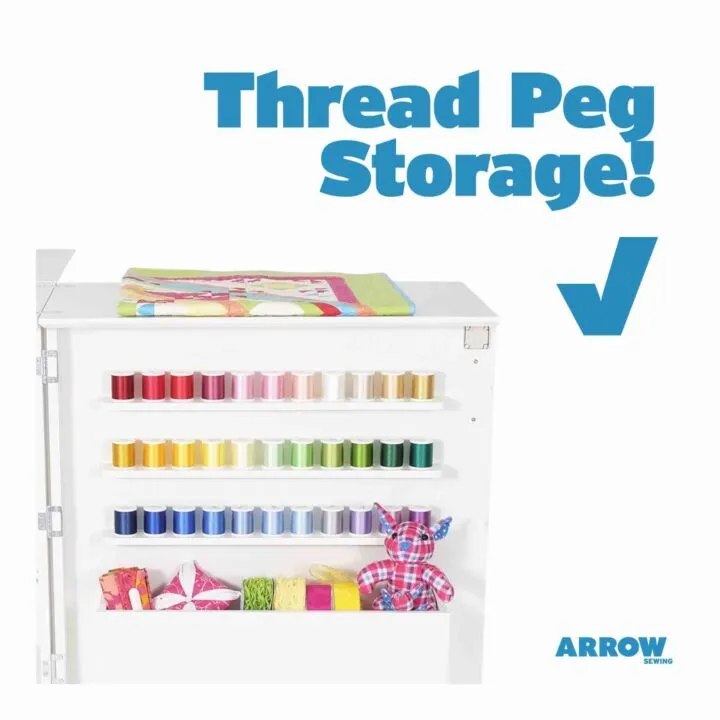 Wallaby Sewing Cabinet - Image 10