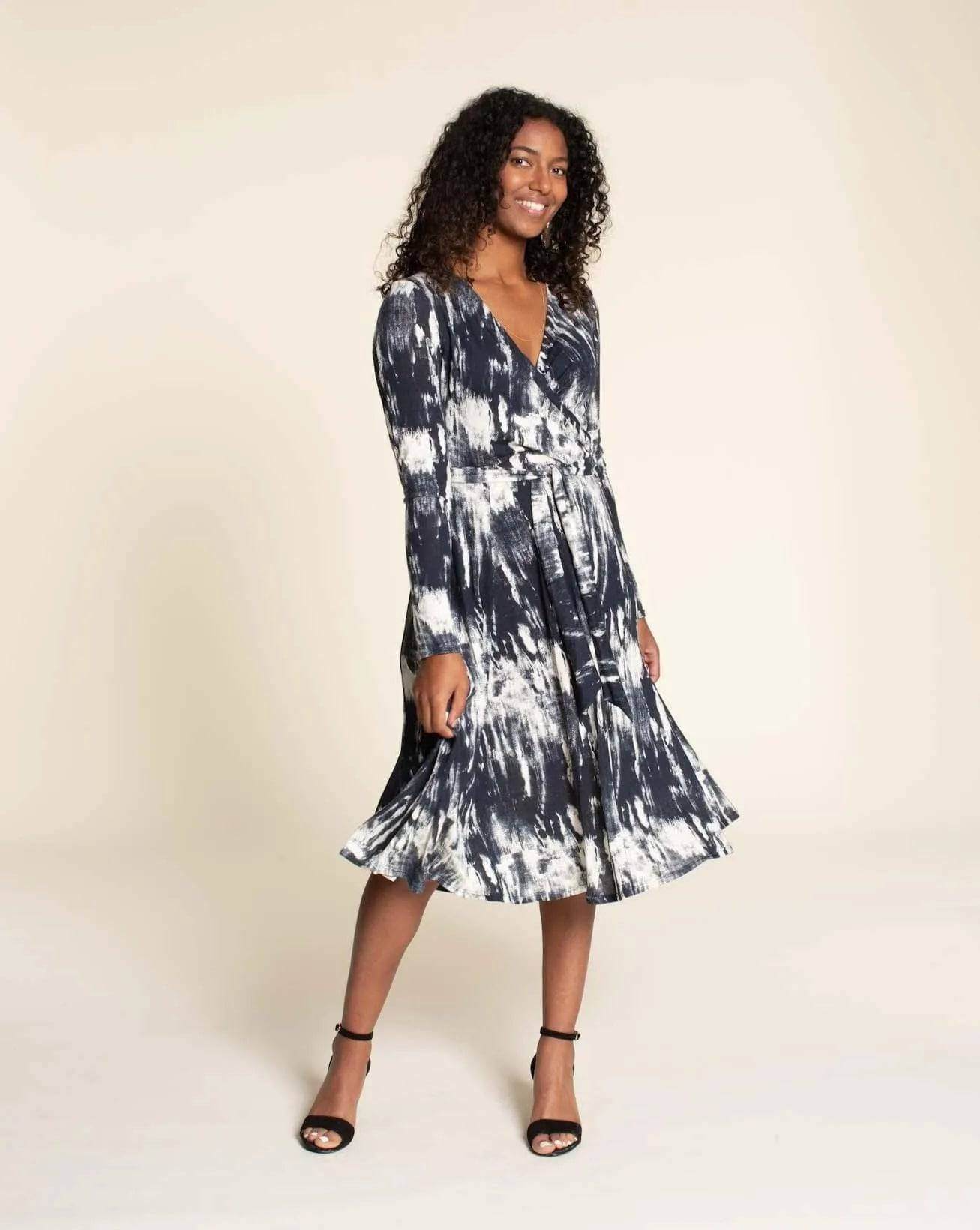 Wardrobe By Me Wanda Wrap Dress - US 0-24 - PDF Pattern