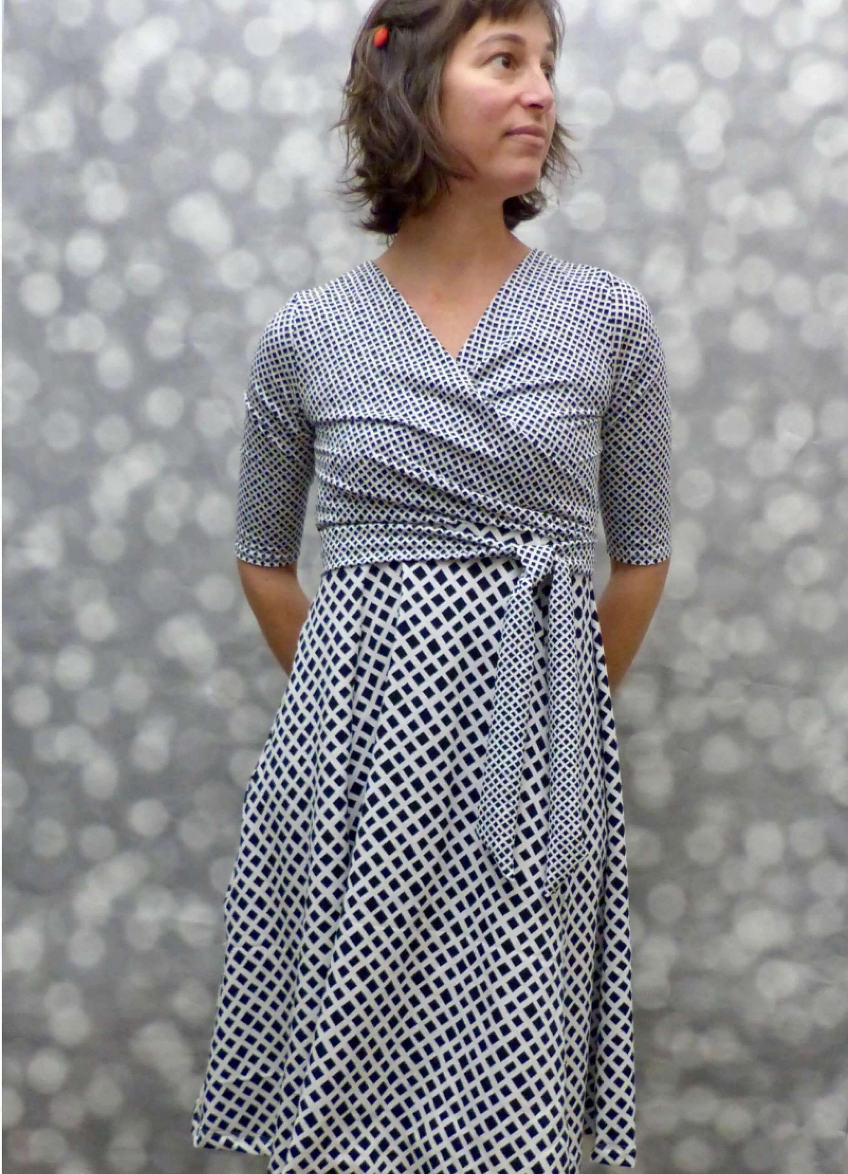 Wardrobe By Me Wanda Wrap Dress - US 0-24 - PDF Pattern - Image 7