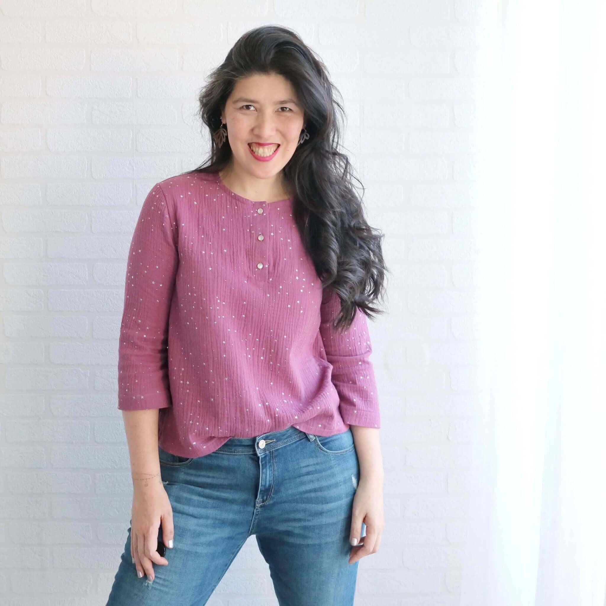 Wardrobe By Me Whisper Blouse -US 0-24 - PDF Pattern