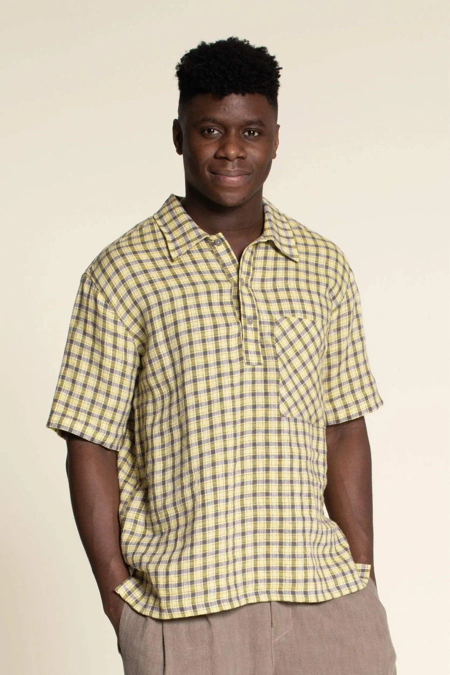 Wardrobe By Me Woven Polo Shirt - 2XS-4XL - PDF Pattern - Image 4