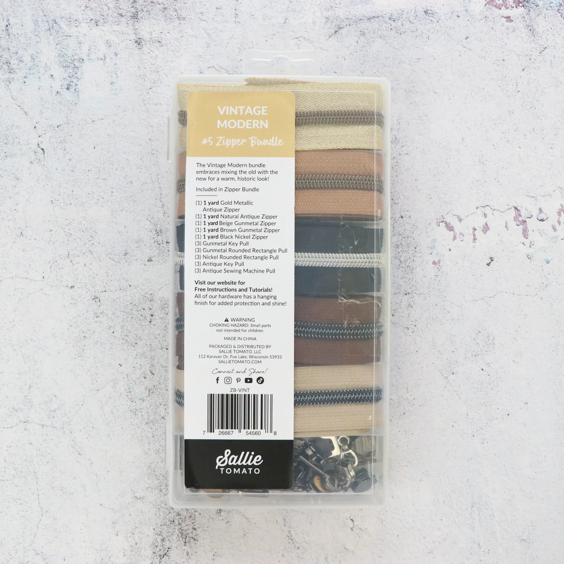 Zipper by the Yard Bundle - Vintage Modern - Image 3