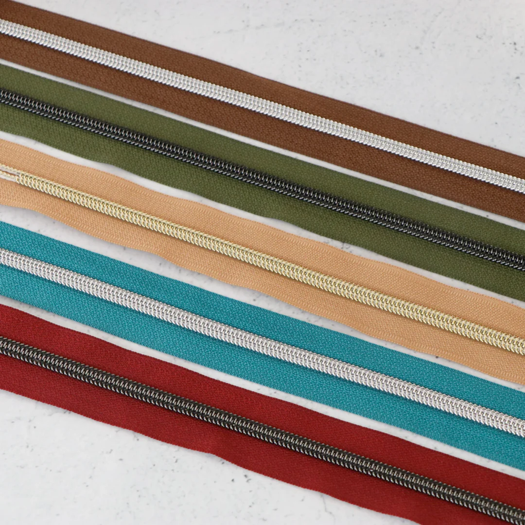 Zipper by the Yard Bundle - Old World - Image 3