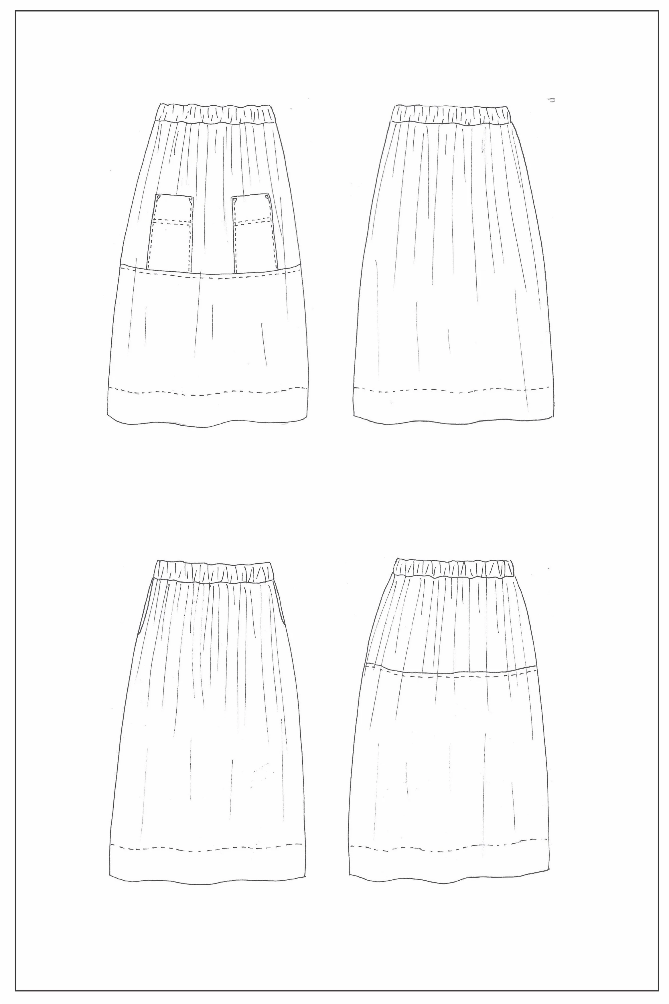 Zero Waste Block Pant - XS-6XL - PDF Pattern - Image 19