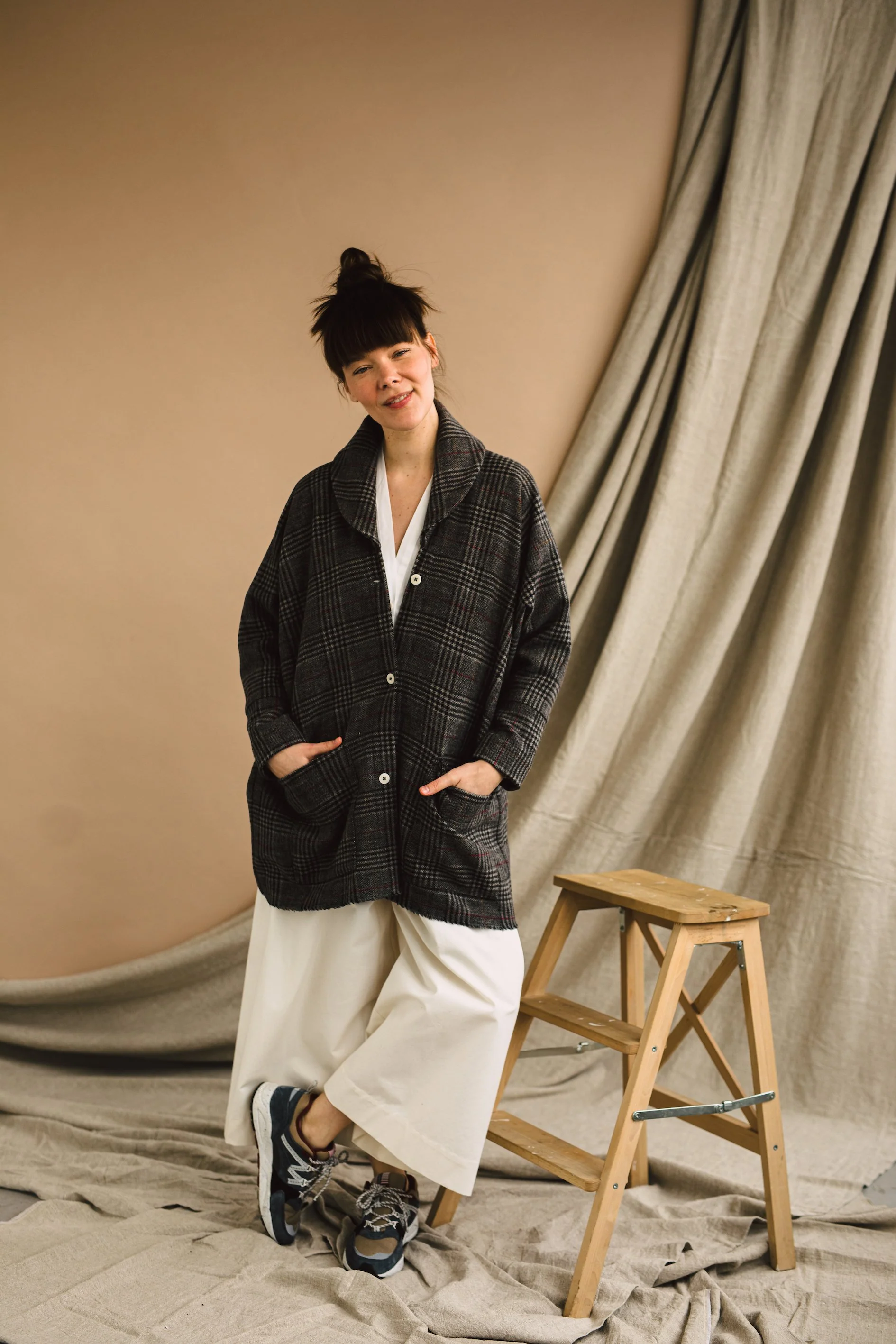 Zero Waste Coat - EU 36-44 - PDF Pattern - Image 3