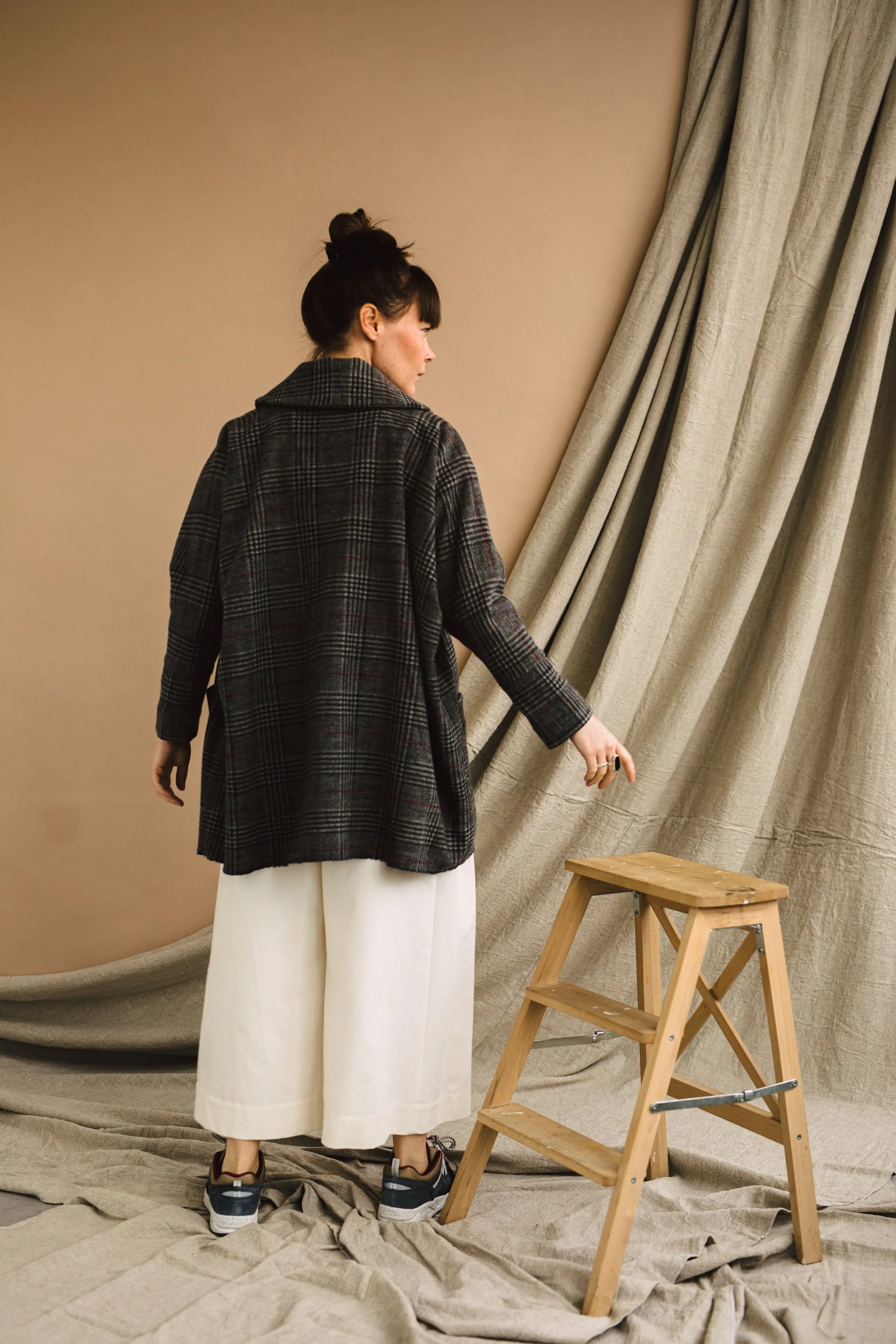 Zero Waste Coat - EU 36-44 - PDF Pattern - Image 4