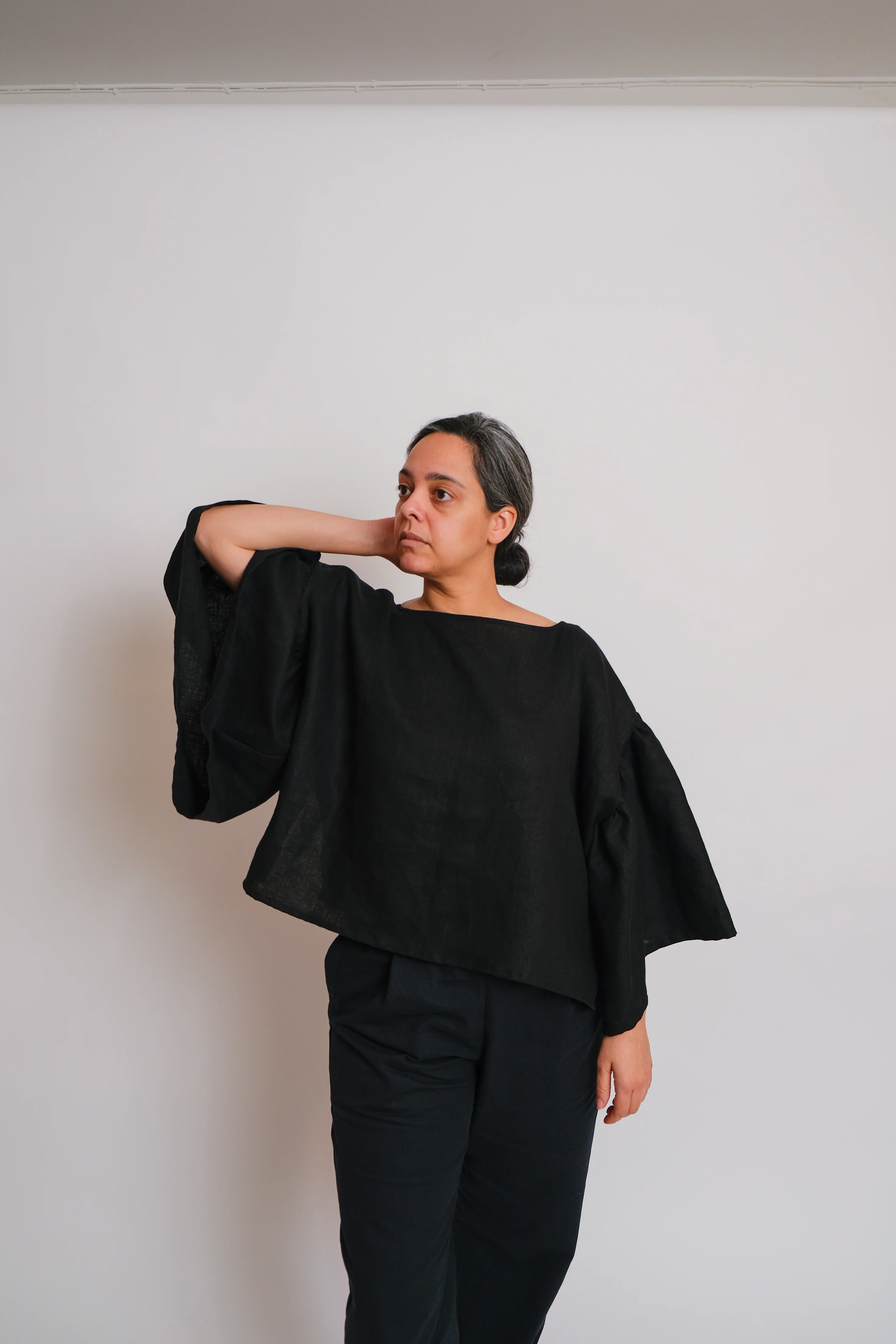 Zero Waste Frill Sleeve Top - EU 36-52 - PDF Pattern - Image 17