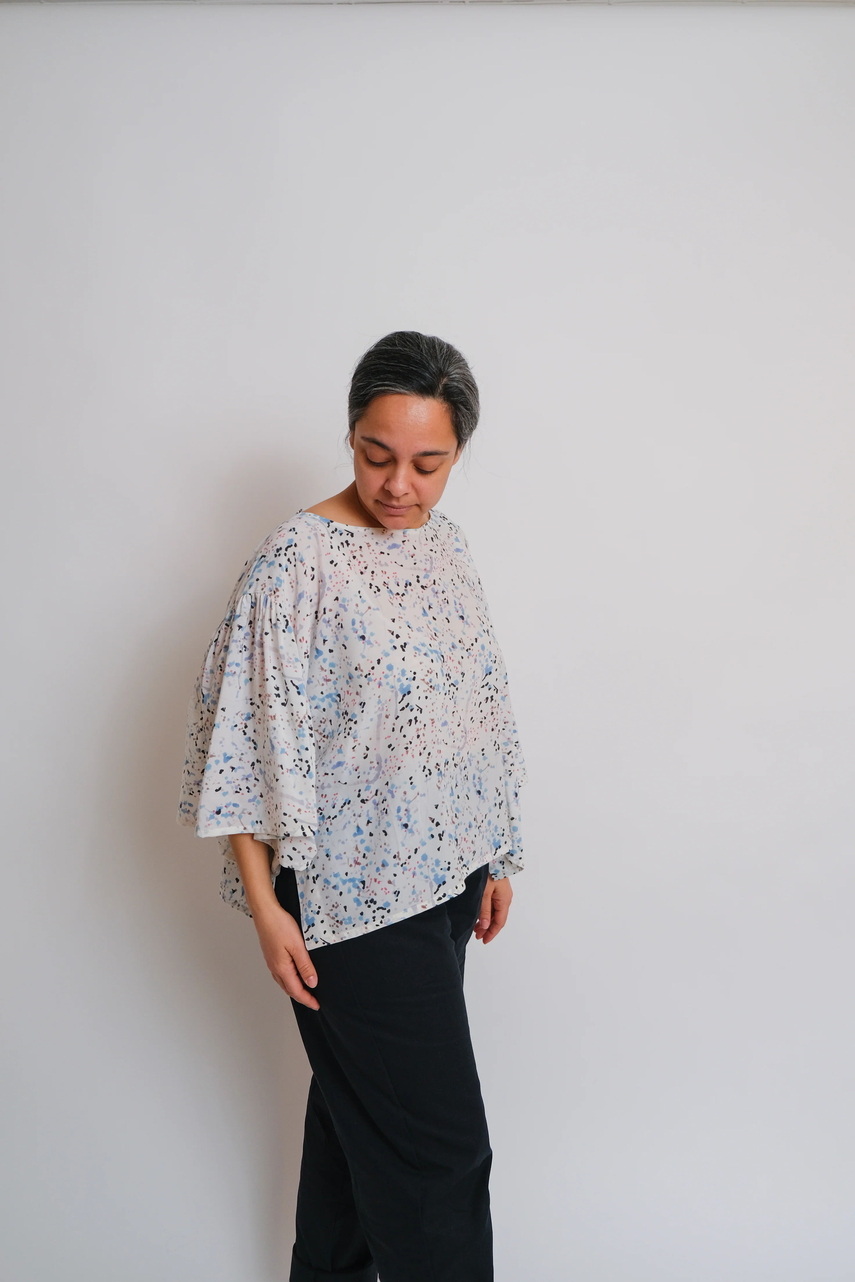 Zero Waste Frill Sleeve Top - EU 36-52 - PDF Pattern - Image 7