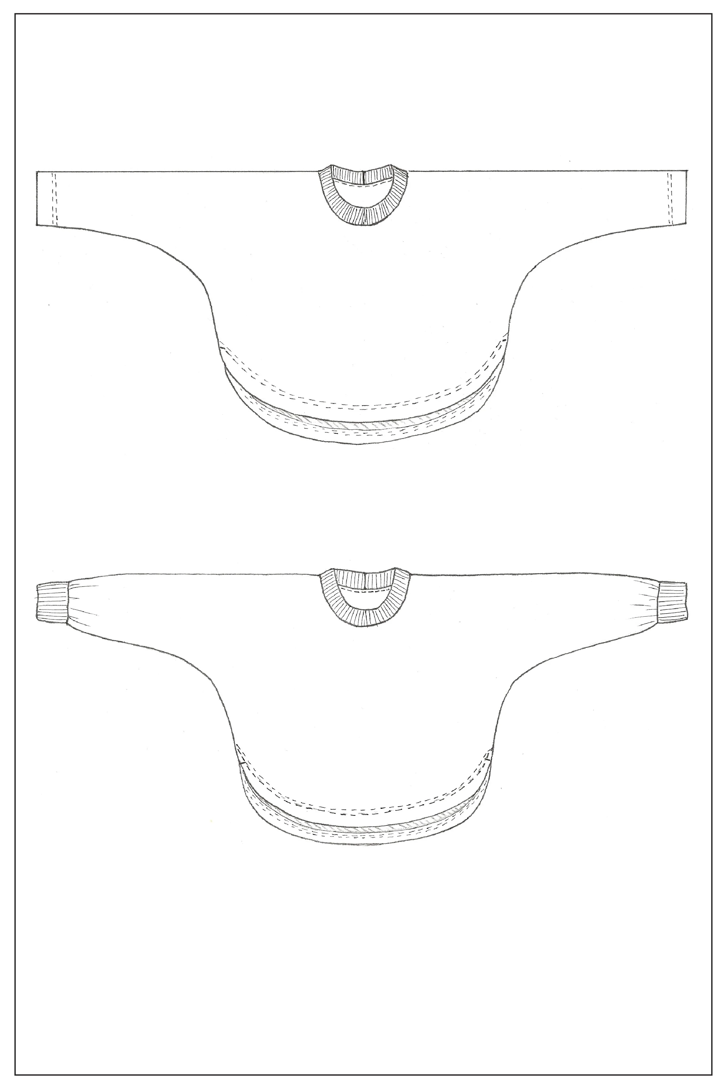 Zero Waste Jumper - One Size - PDF Sewing Pattern - Image 3