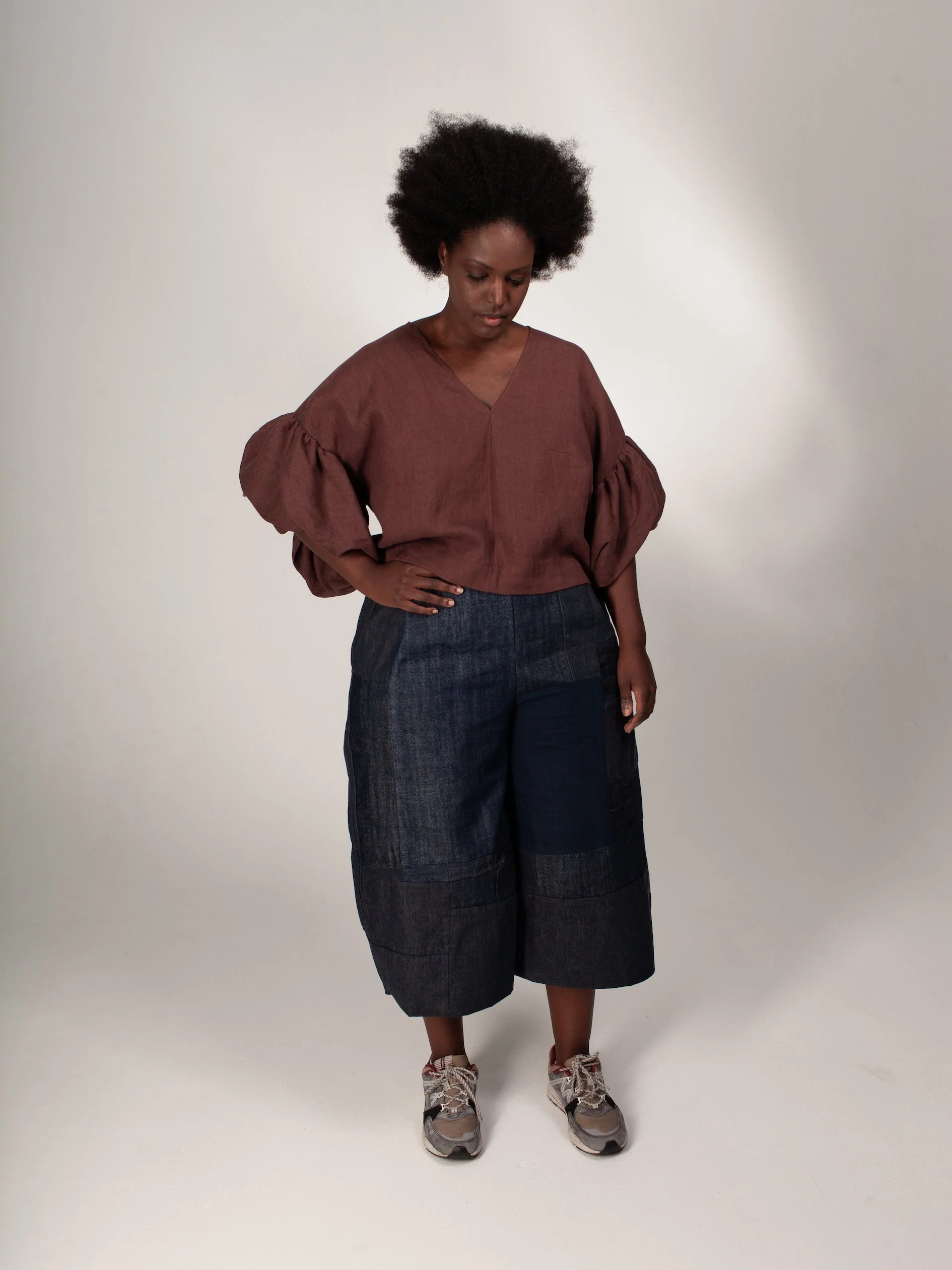 Zero Waster Soft Blouse - EU 36-52 - PDF Pattern - Image 9