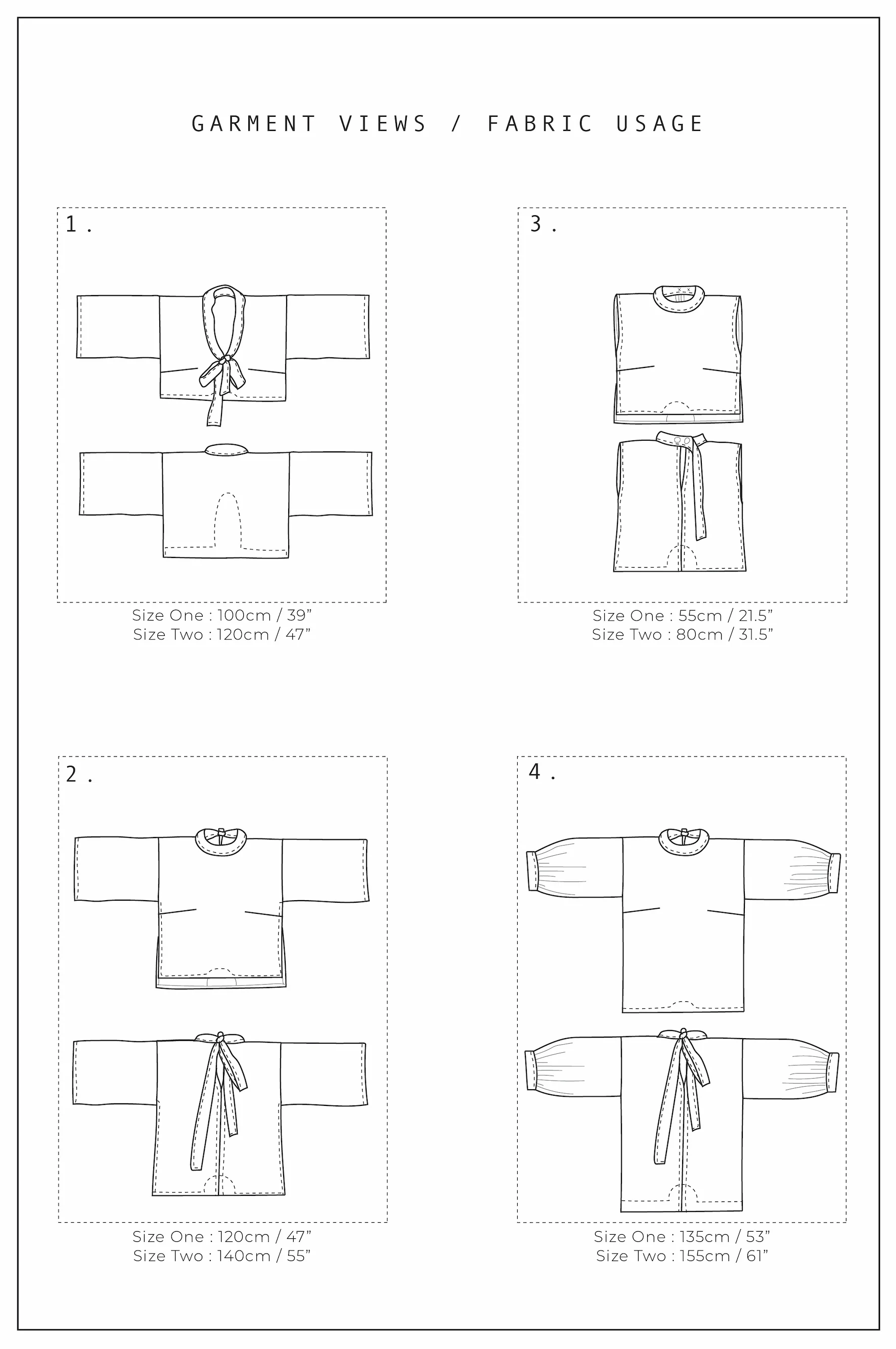 Zero Waste Tie Top - 35"-53" Bust - PDF Sewing Pattern - Image 14
